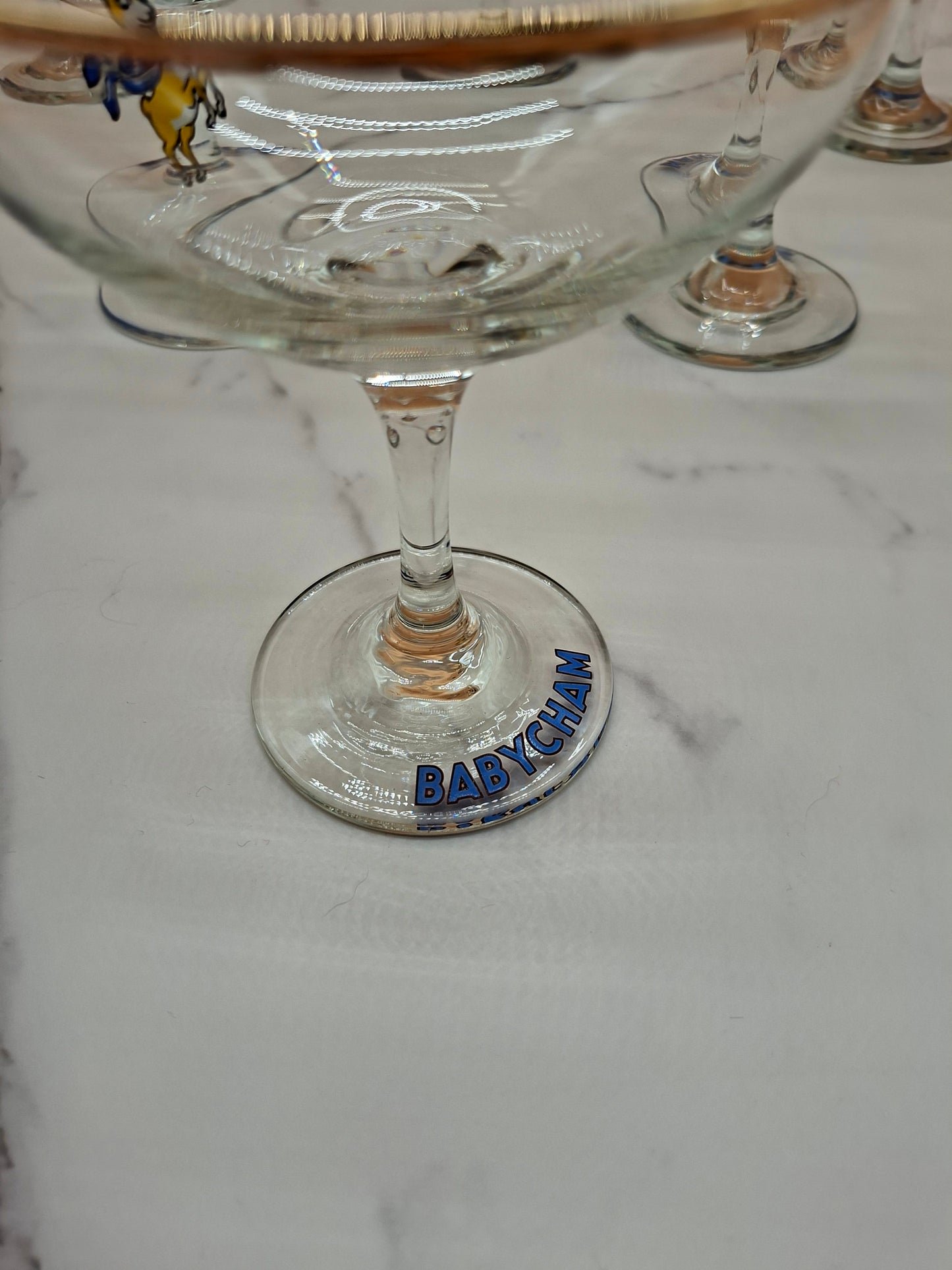 Vintage Babycham Glazen – Set van 6