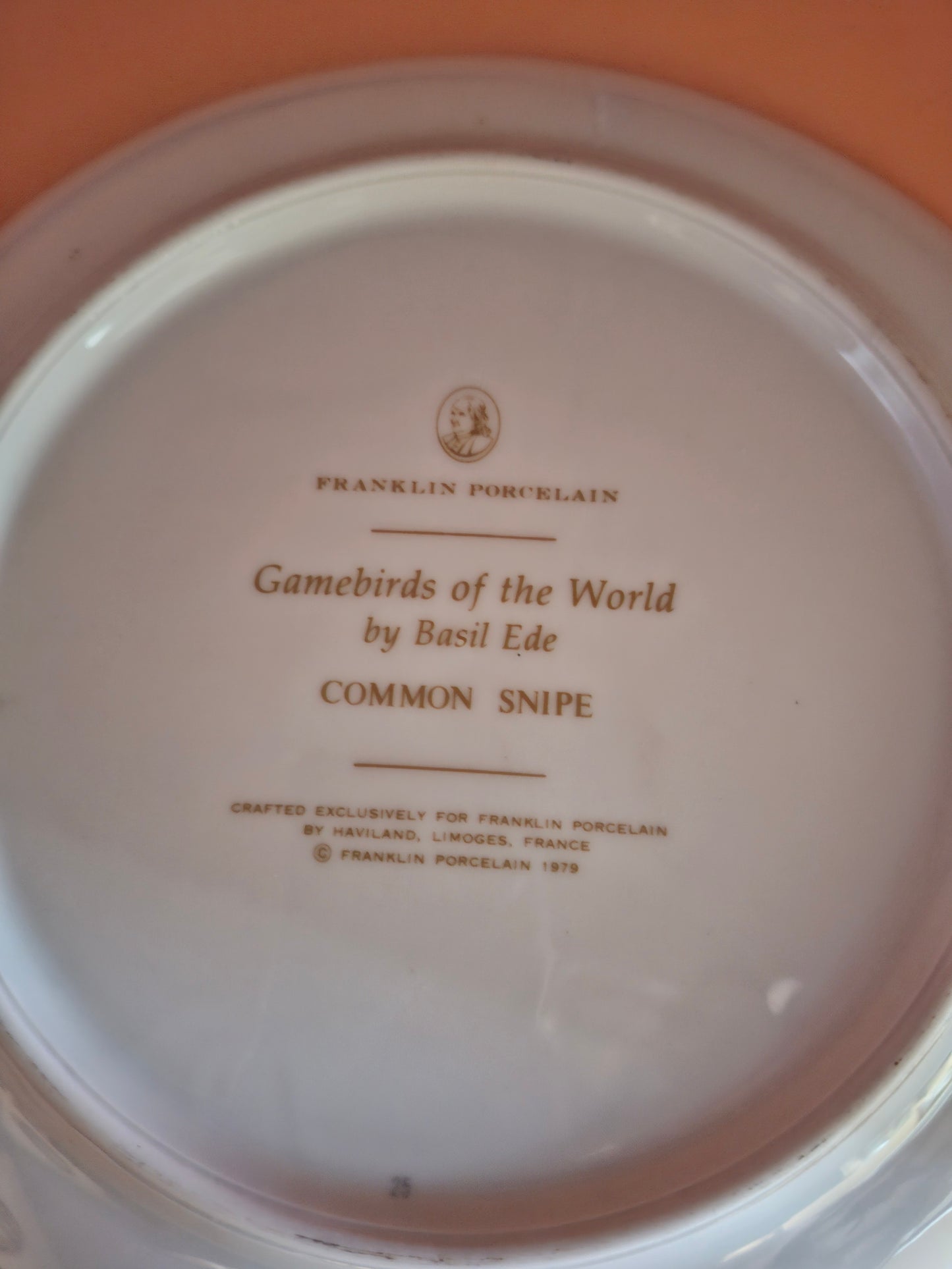 Set van 5 Borden – Game Birds of the World – Franklin Porcelain (1979)